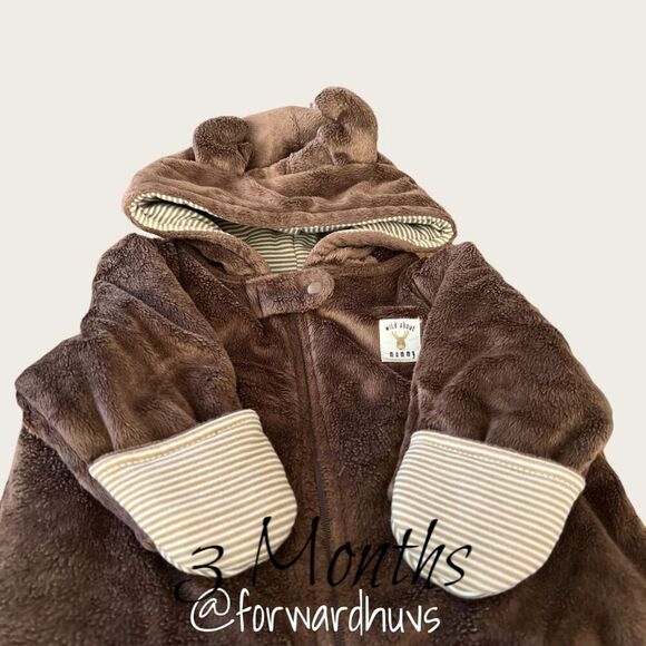 Wild About Mommy Reindeer Winter Wear Size 3 Months - Picture 6 of 8